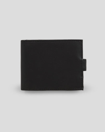 LEATHER DEBOSSED BI-FOLD WALLET