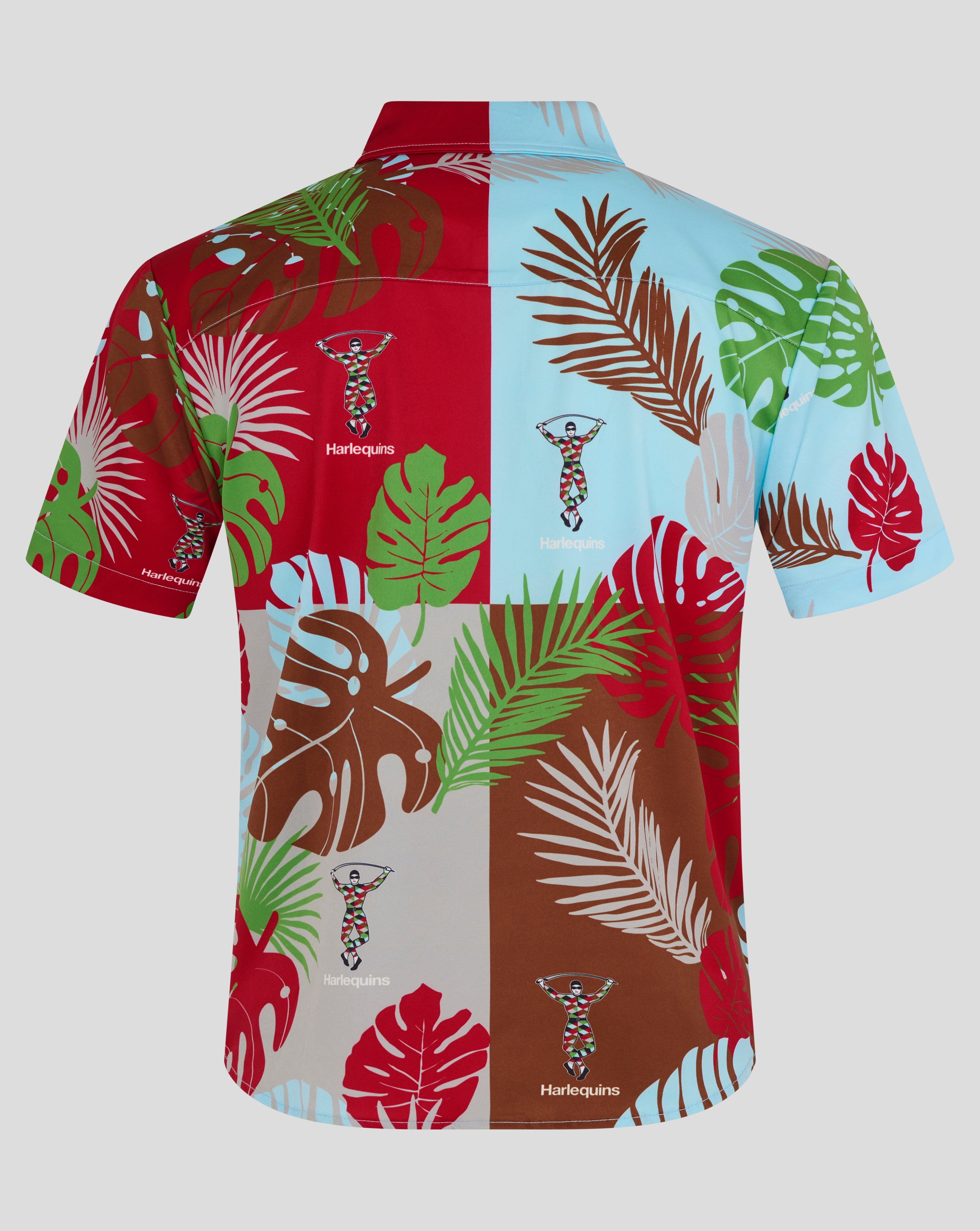 Harlequins Big Summer Kick Off Hawaiian Shirt 2025
