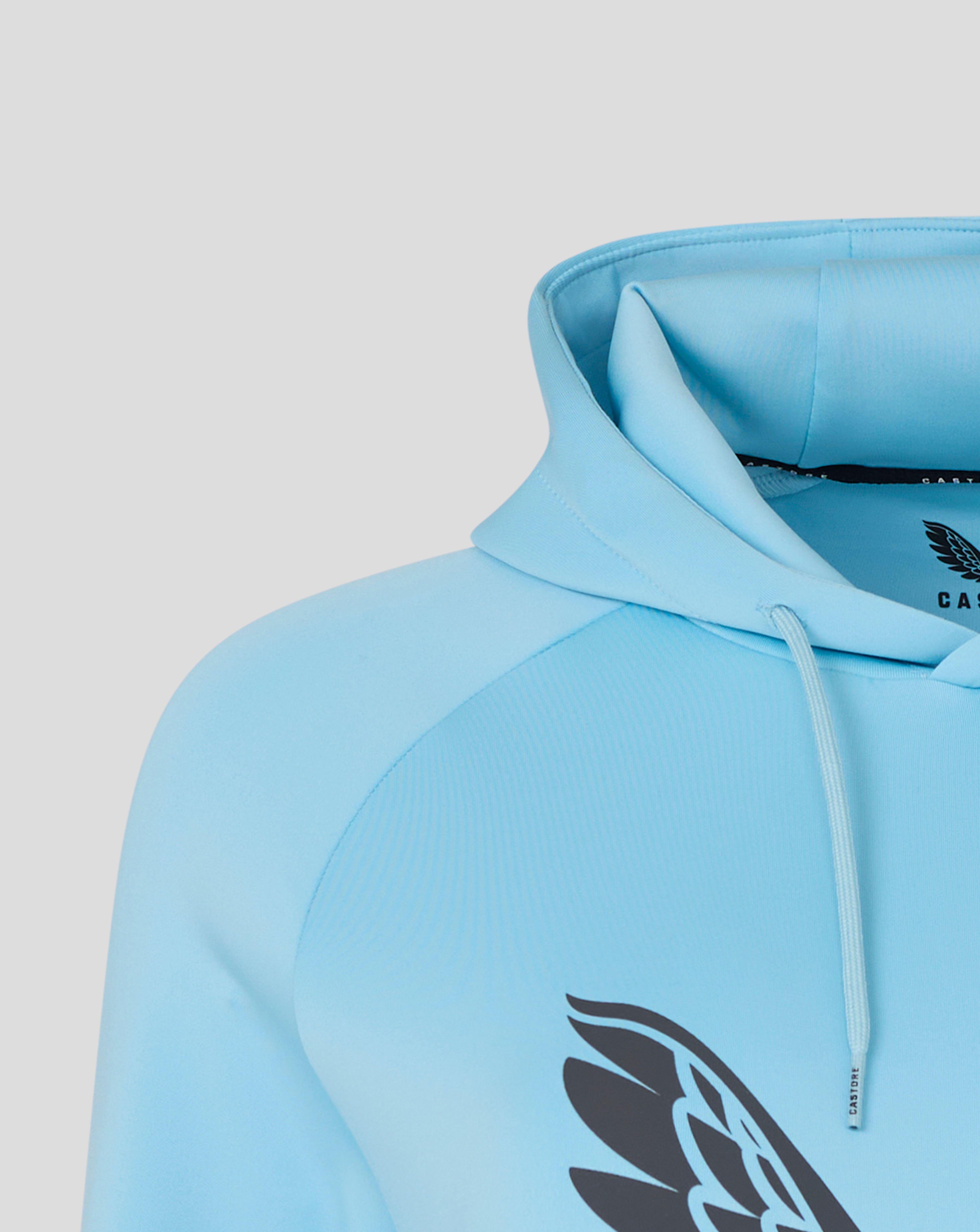 WOMENS 25/26 PRESENTATION SCUBA LOGO HOODIE - SKY BLUE