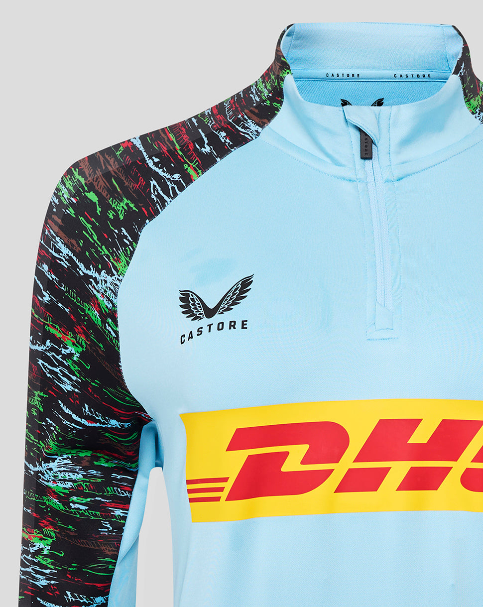 WOMEN'S 25/26 TRAINING QUARTER ZIP - SKY BLUE