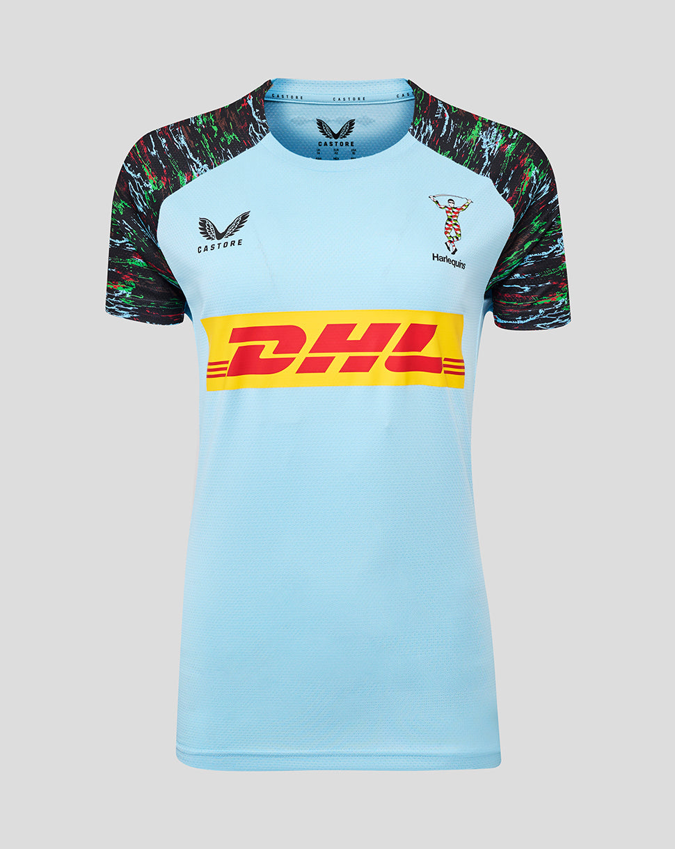 WOMEN'S 25/26 TRAINING SHORT SLEEVE TEE - SKY BLUE