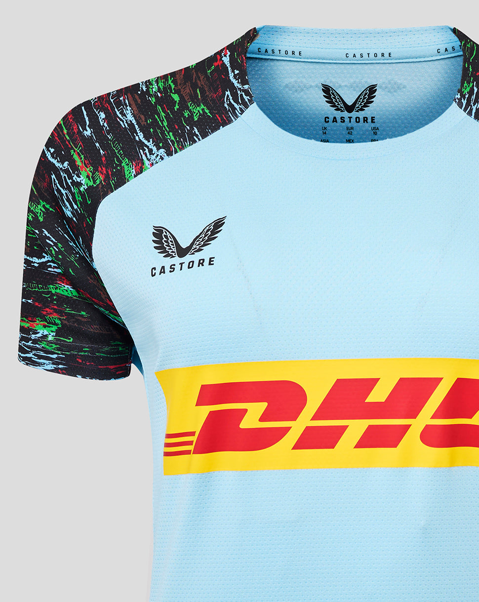 WOMEN'S 25/26 TRAINING SHORT SLEEVE TEE - SKY BLUE