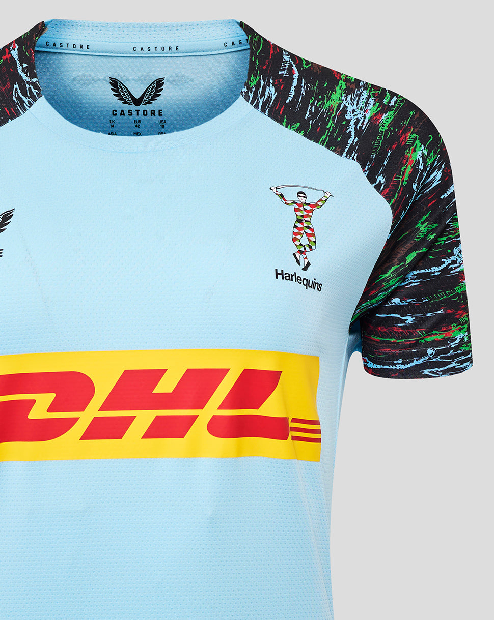 WOMEN'S 25/26 TRAINING SHORT SLEEVE TEE - SKY BLUE