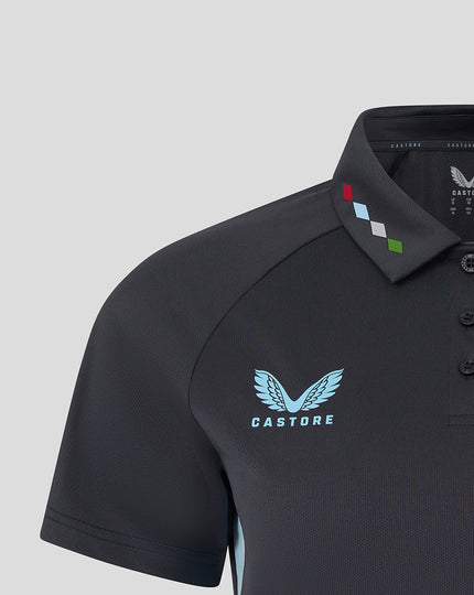 WOMENS 25/26 PRESENTATION POLY POLO - EBONY