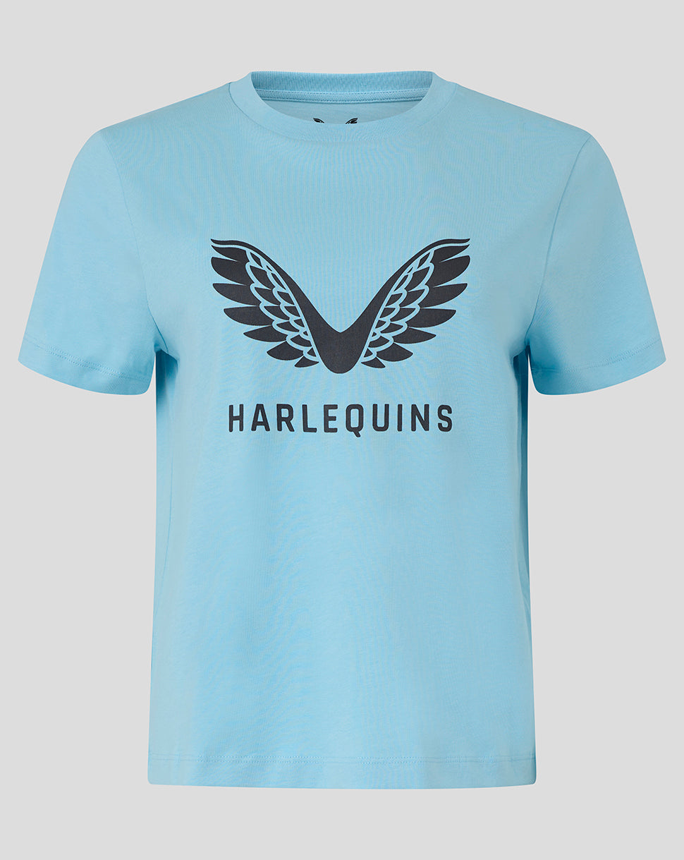 WOMENS 25/26 PRESENTATION LOGO TEE - SKY BLUE