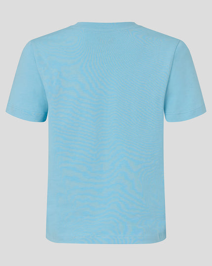 WOMENS 25/26 PRESENTATION LOGO TEE - SKY BLUE