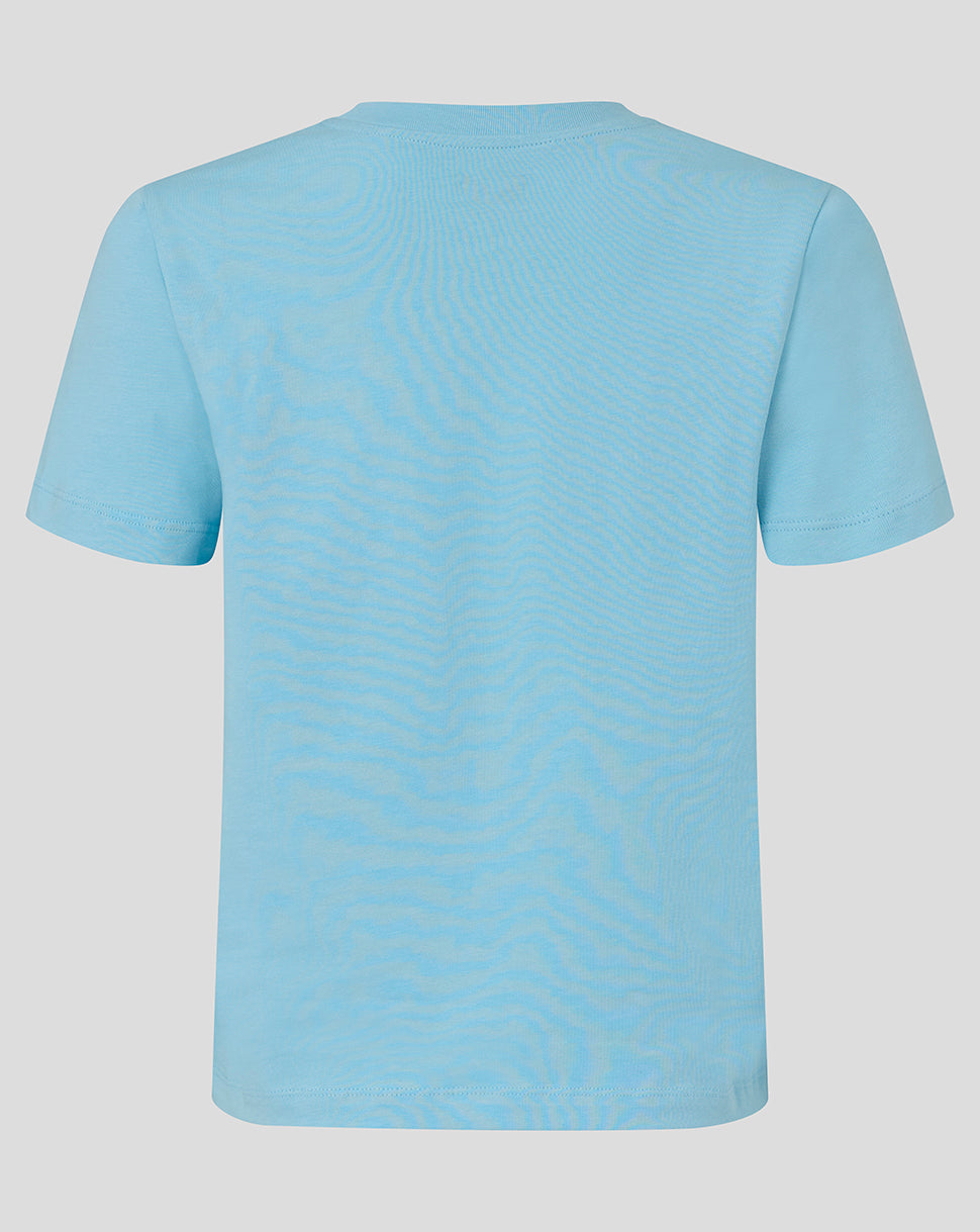WOMENS 25/26 PRESENTATION LOGO TEE - SKY BLUE