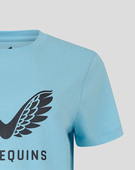WOMENS 25/26 PRESENTATION LOGO TEE - SKY BLUE