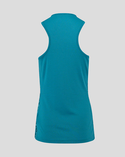 Women’s England Rugby 25/26 Performance Sleeveless Racer Back – Storm Blue