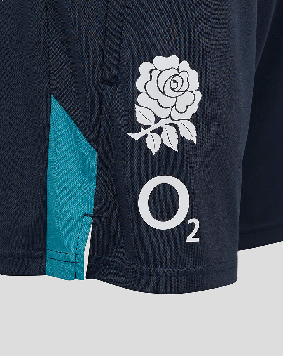 Women’s England Rugby 25/26 Performance Knit Shorts with Pockets – Inkwell