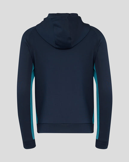 Women’s England Rugby 25/26 Performance Long Sleeve Full Zip Hoodie – Inkwell