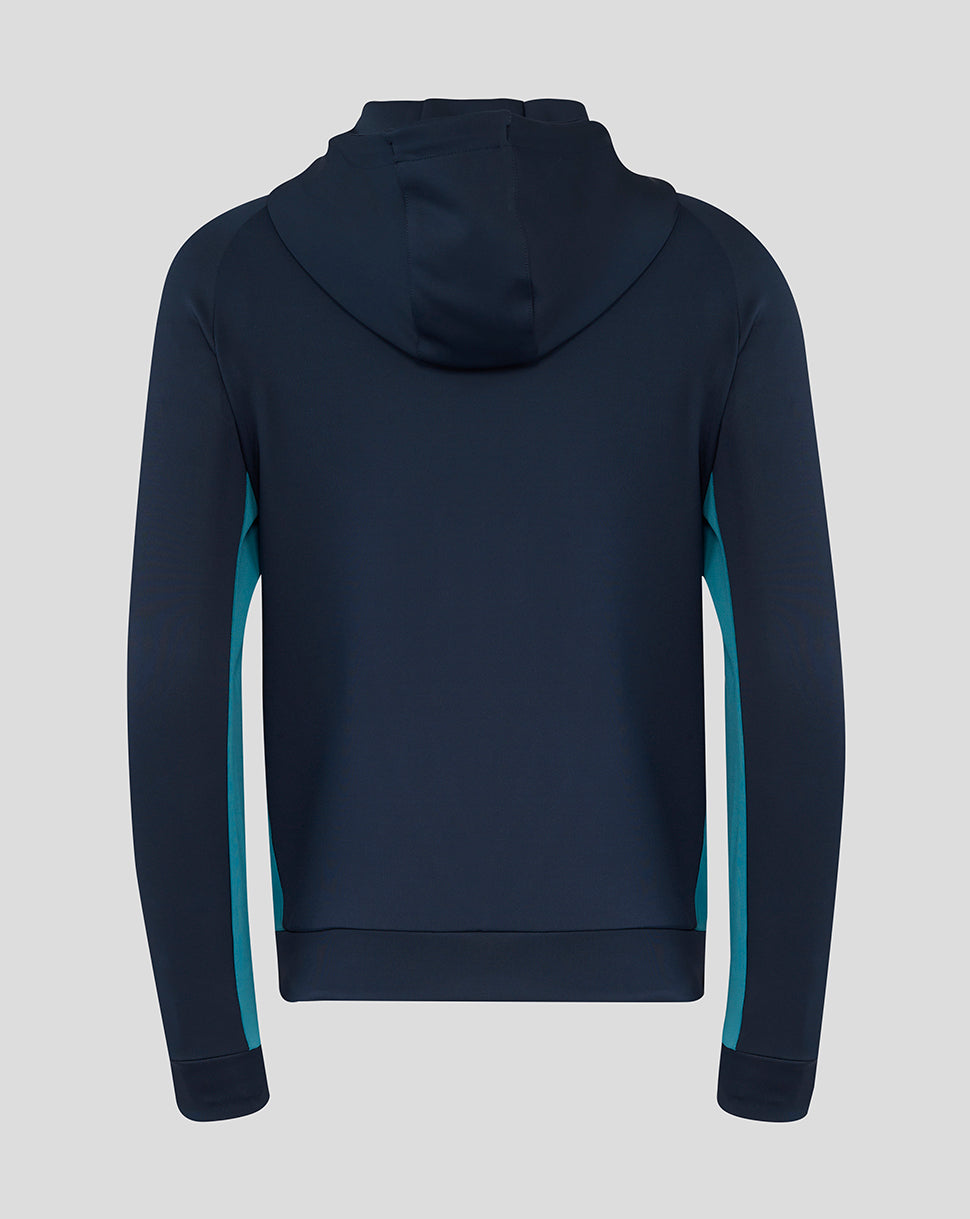 Women’s England Rugby 25/26 Performance Long Sleeve Full Zip Hoodie – Inkwell