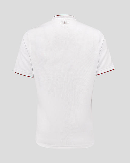 Women’s England Rugby 25/26 Home Short Sleeve Shirt – Brilliant White