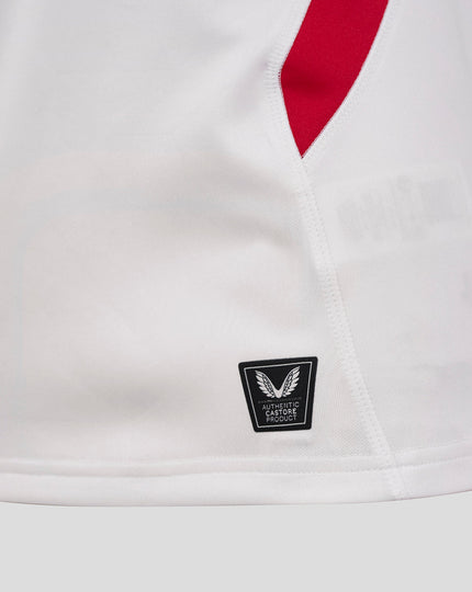 Women’s England Rugby 25/26 Home Short Sleeve Shirt – Brilliant White