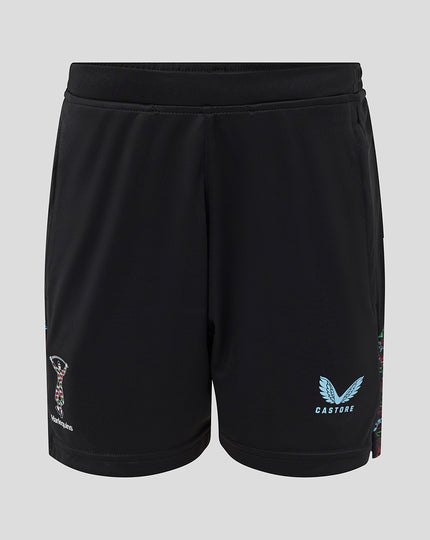 JUNIOR 25/26 TRAINING KNIT SHORTS - CAVIAR