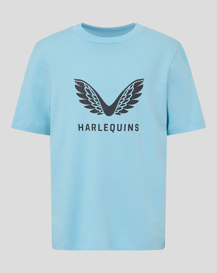 JUNIORS 25/26 PRESENTATION LOGO TEE - SKY BLUE
