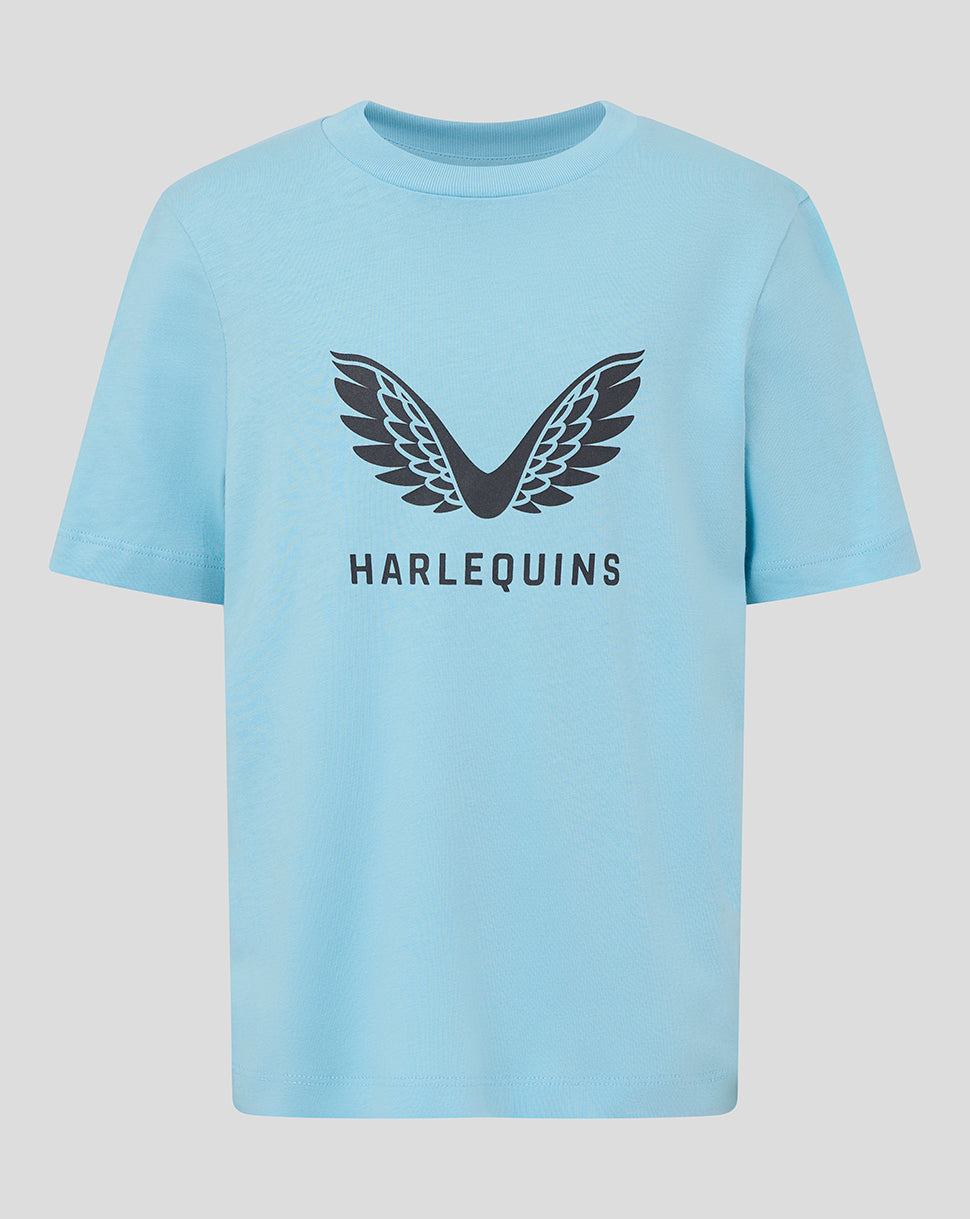 JUNIORS 25/26 PRESENTATION LOGO TEE - SKY BLUE
