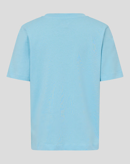 JUNIORS 25/26 PRESENTATION LOGO TEE - SKY BLUE
