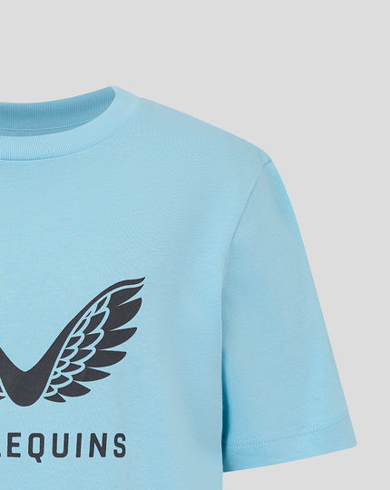 JUNIORS 25/26 PRESENTATION LOGO TEE - SKY BLUE
