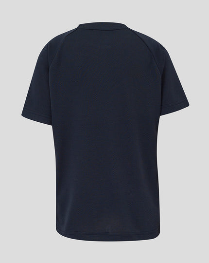 Junior England Rugby 25/26 Performance Short Sleeve T-Shirt - Inkwell