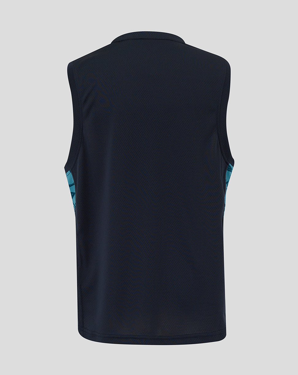 Men’s England Rugby 25/26 Performance Sleeveless T-Shirt – Inkwell