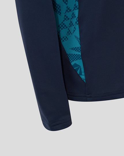 Junior England Rugby 25/26 Performance Midlayer Top - Inkwell