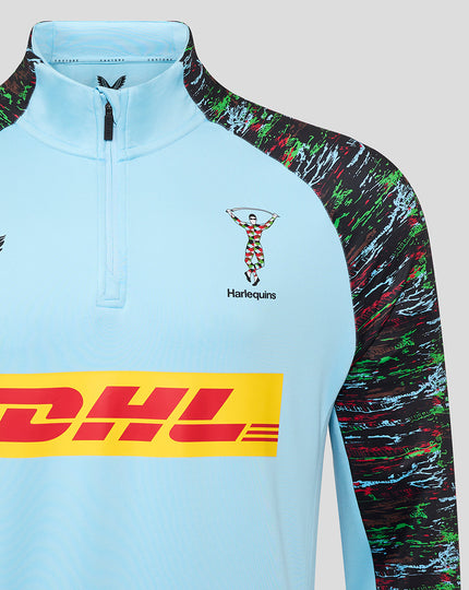 MEN'S 25/26 TRAINING QUARTER ZIP - SKY BLUE