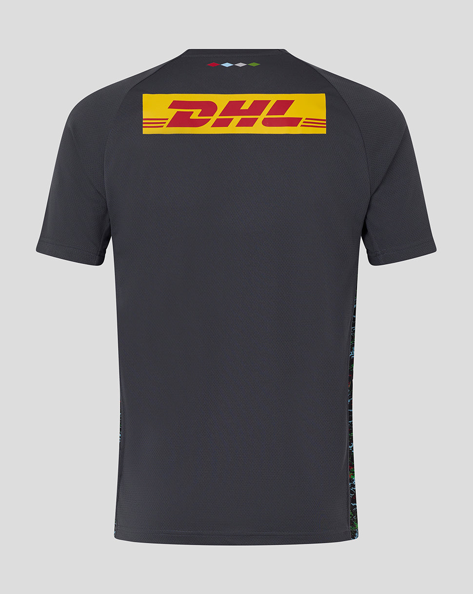 MEN'S 25/26 TRAINING SHORT SLEEVE TEE - EBONY