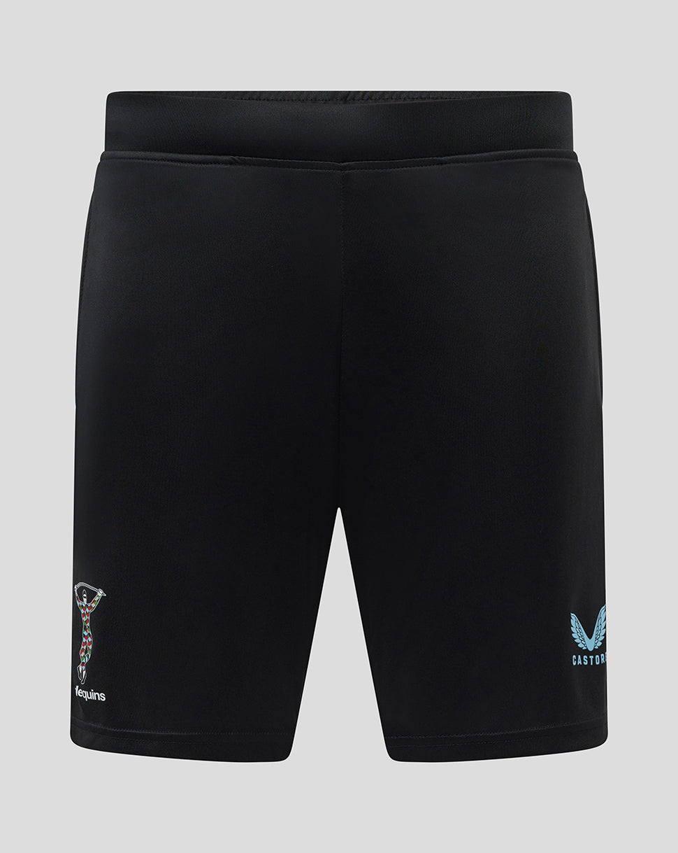 MEN'S 25/26 TRAINING KNIT SHORTS - CAVIAR