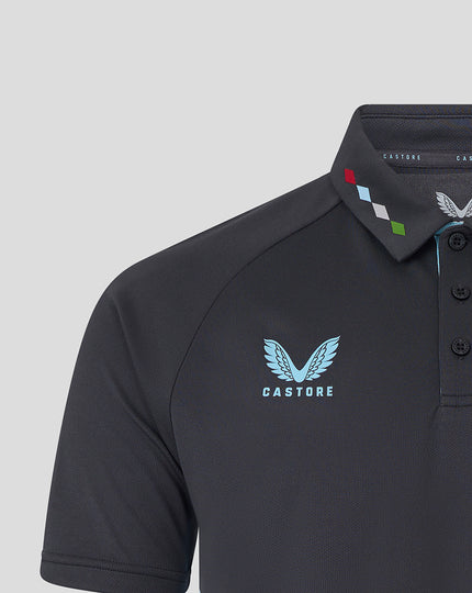 MENS 25/26  PRESENTATION POLY POLO - EBONY
