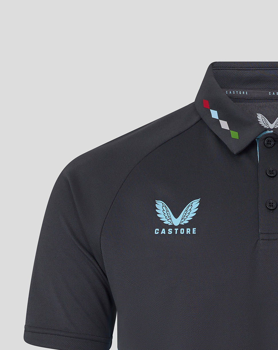 MENS 25/26  PRESENTATION POLY POLO - EBONY