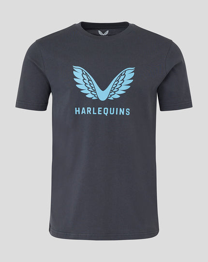 MENS 25/26  PRESENTATION LOGO TEE - EBONY