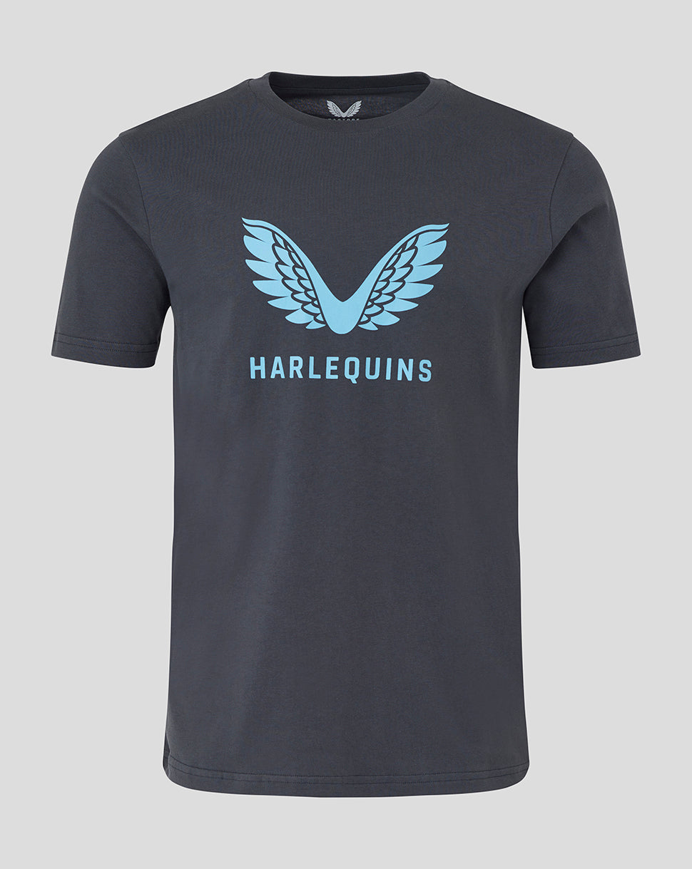 MENS 25/26  PRESENTATION LOGO TEE - EBONY