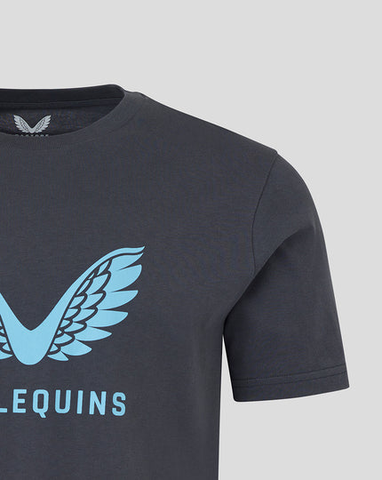 MENS 25/26  PRESENTATION LOGO TEE - EBONY