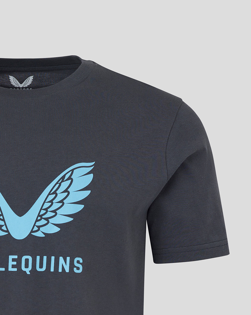 MENS 25/26  PRESENTATION LOGO TEE - EBONY