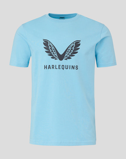 MENS 25/26  PRESENTATION LOGO TEE - SKY BLUE
