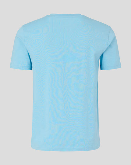 MENS 25/26  PRESENTATION LOGO TEE - SKY BLUE