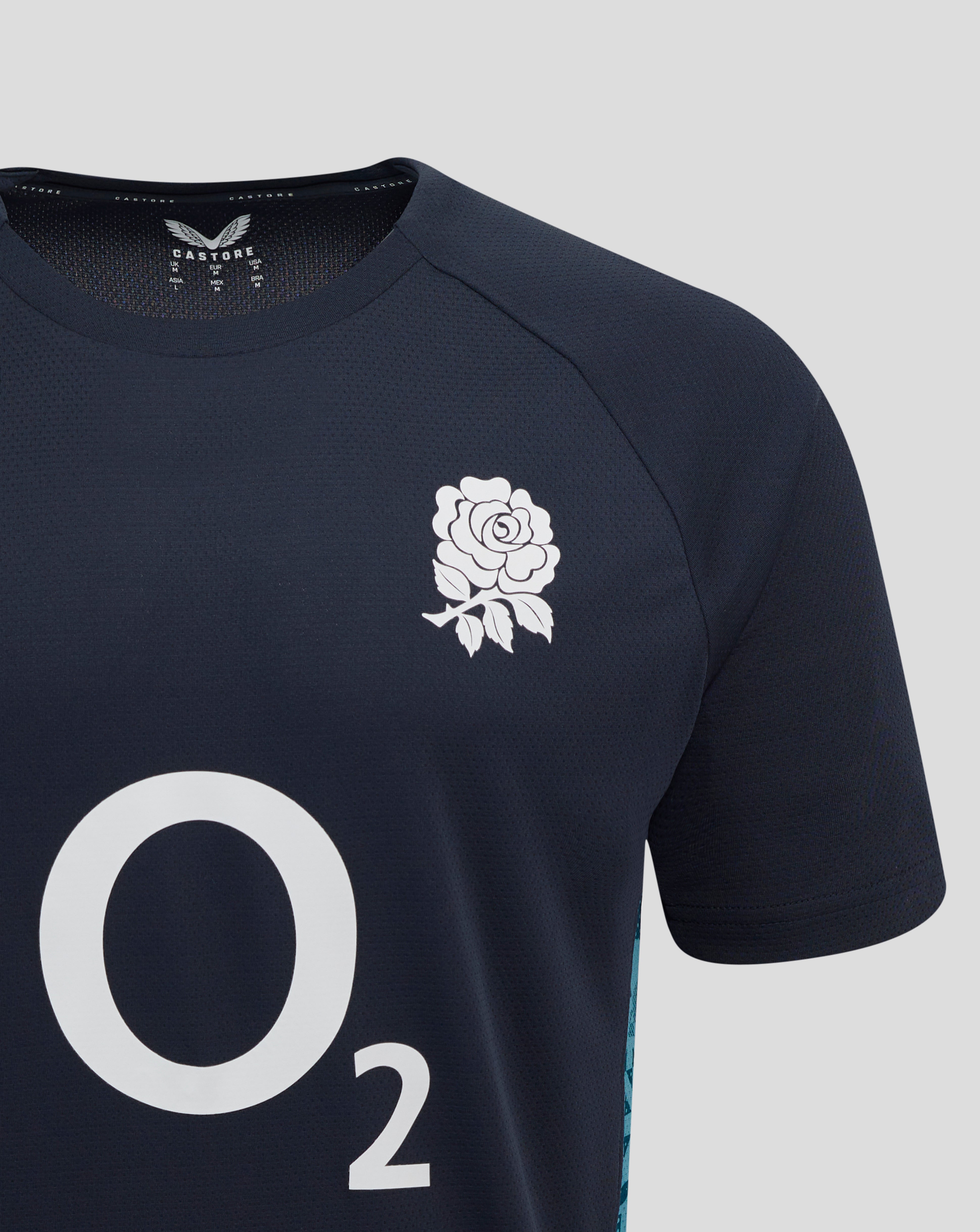 Women’s England Rugby 25/26 Performance Short Sleeve T-Shirt – Inkwell
