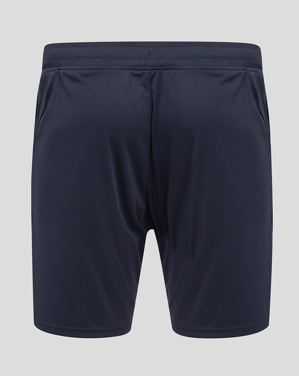 Men’s England Rugby 25/26 Performance Knit Shorts with Pockets – Inkwell