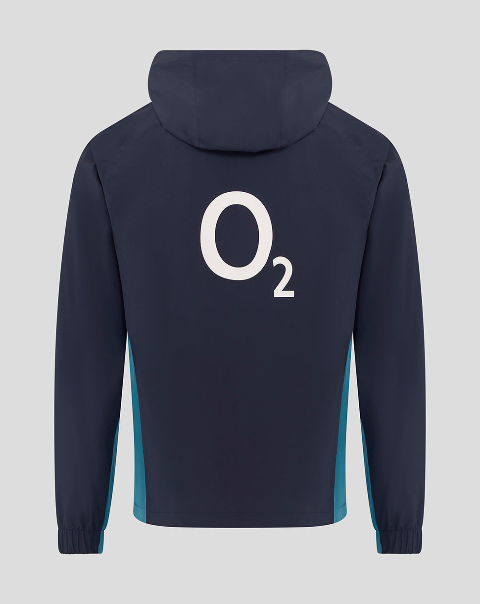 Men’s England Rugby 25/26 Performance Long Sleeve Rain Jacket – Inkwell