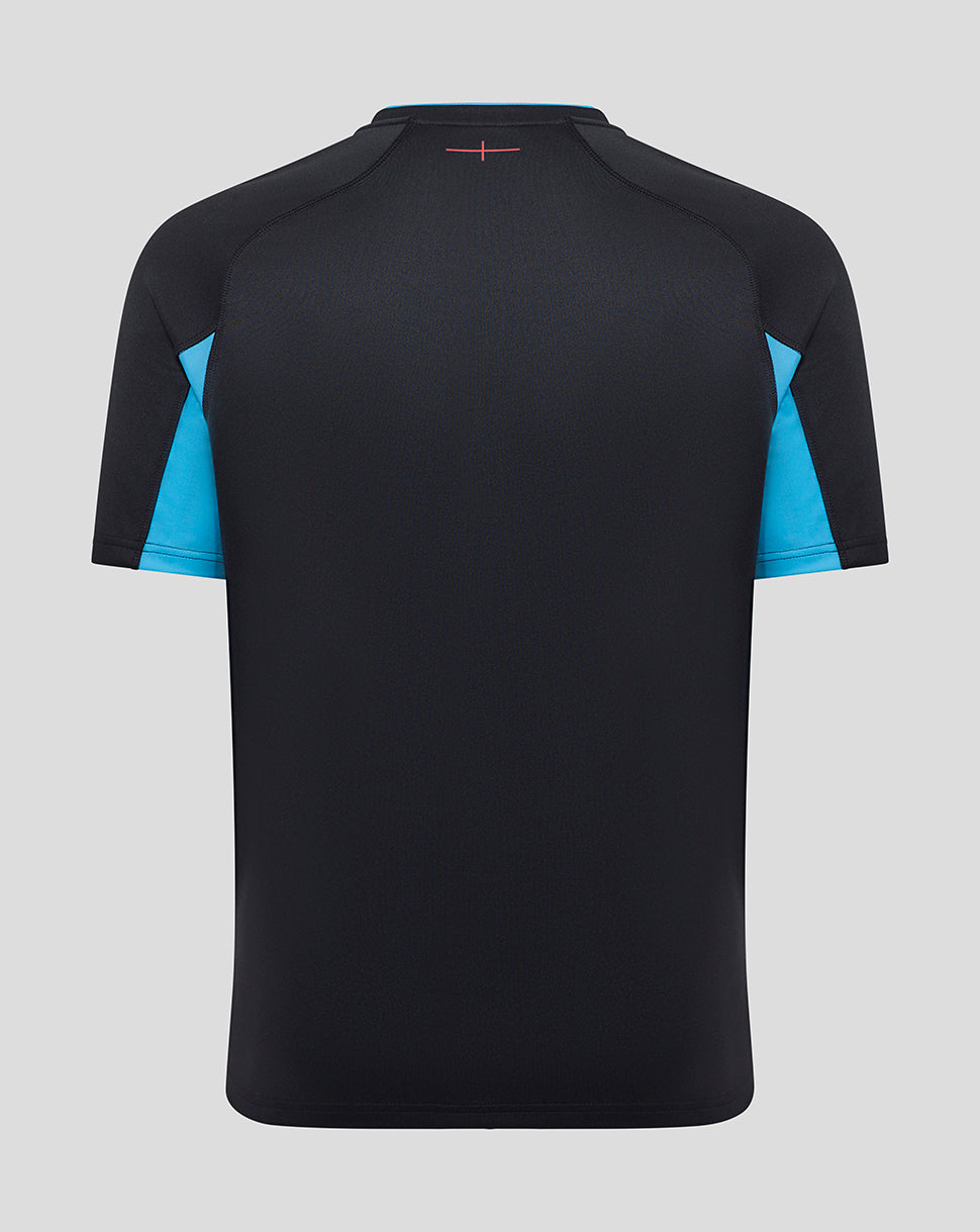 Men’s England Rugby Replica Alternate Short Sleeve Shirt – Caviar