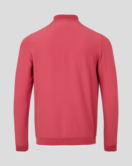 HARLEQUINS HERITAGE TRACK JACKET - EARTH RED