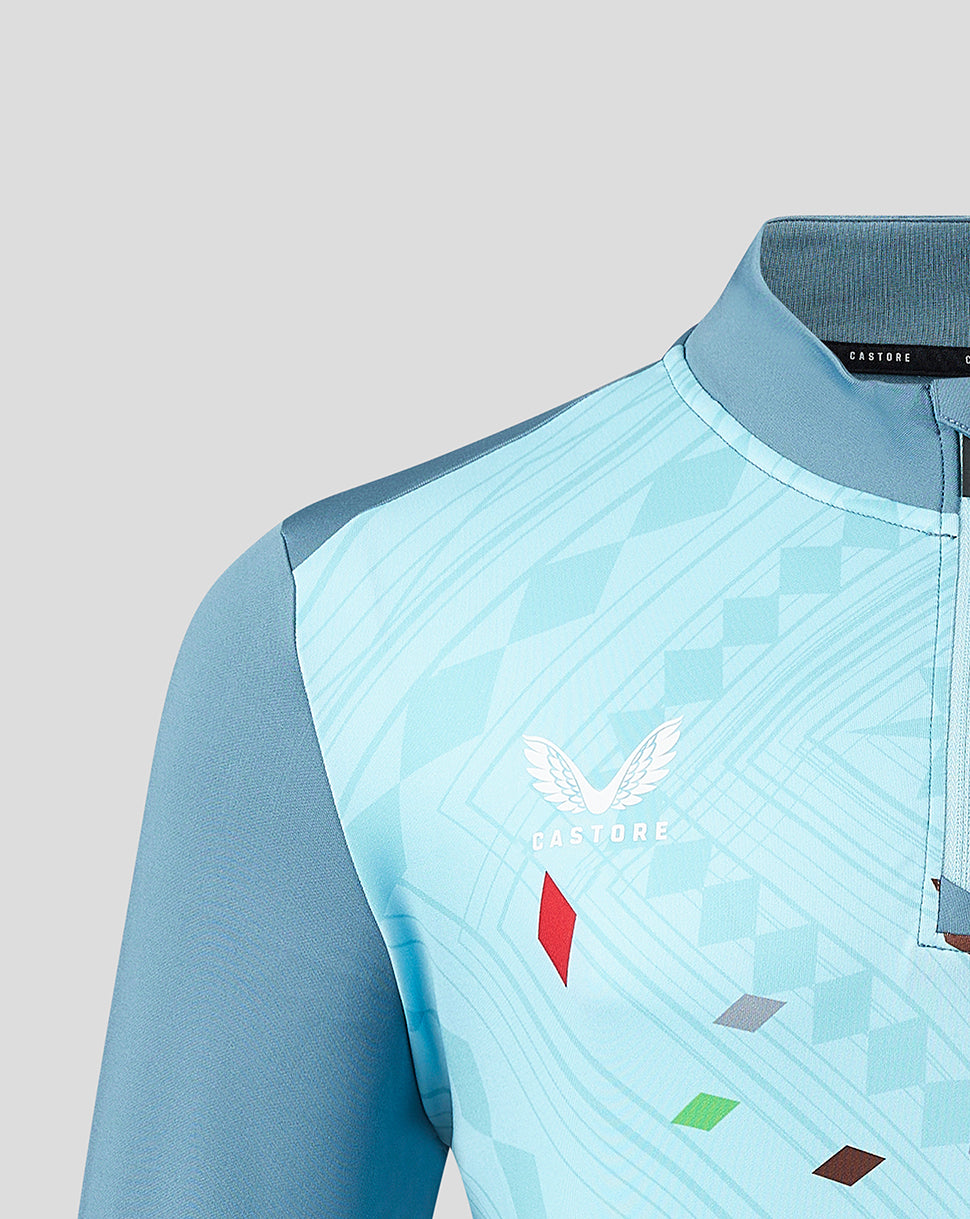 Men's 23/24 Training 1/4 Zip - Blue