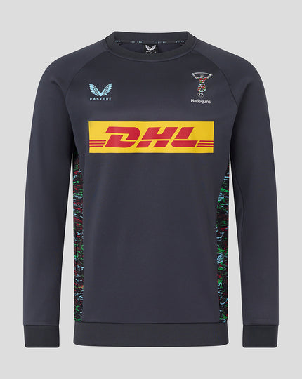 MEN'S 25/26 TRAINING SWEATSHIRT - EBONY