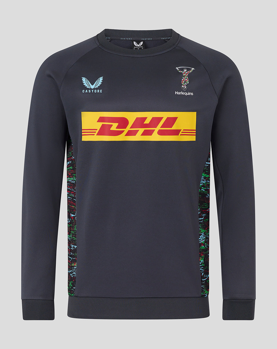 MEN'S 25/26 TRAINING SWEATSHIRT - EBONY