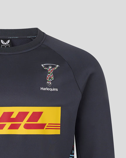 MEN'S 25/26 TRAINING SWEATSHIRT - EBONY