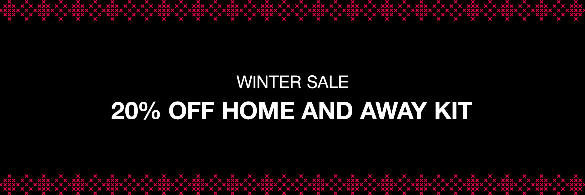 Winter Sale - Up to 20% Off Selected Lines