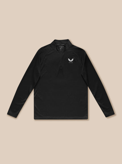 Adapt Training 1/4 Zip Top - Black