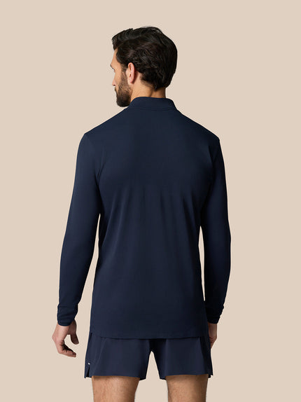 Zone Training 1/4 Zip Top - Midnight Navy