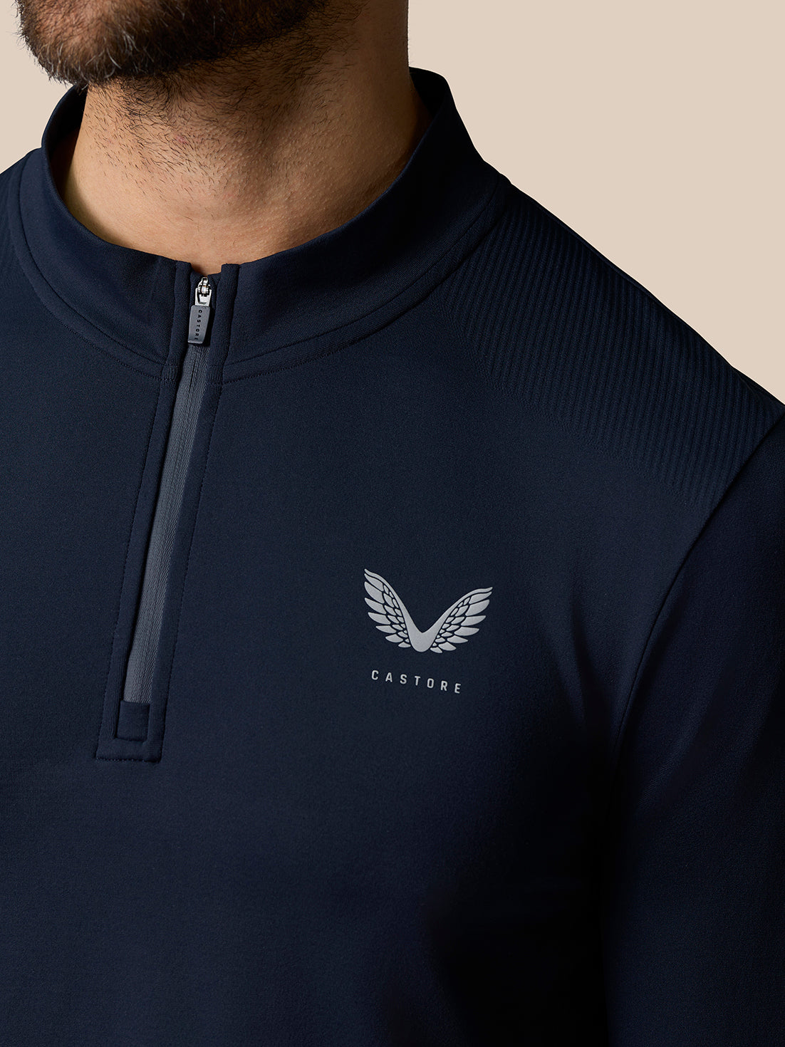Zone Training 1/4 Zip Top - Midnight Navy